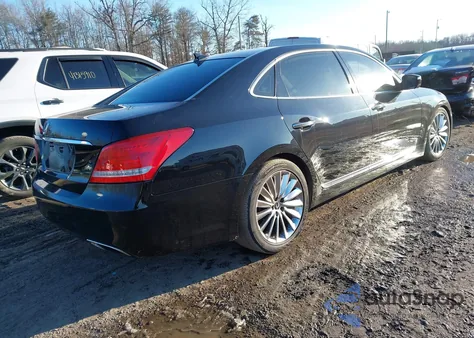 2014 Hyundai Equus Ultimate z USA, uszkodzony, nr VIN KMHGH4JH5EU076618
